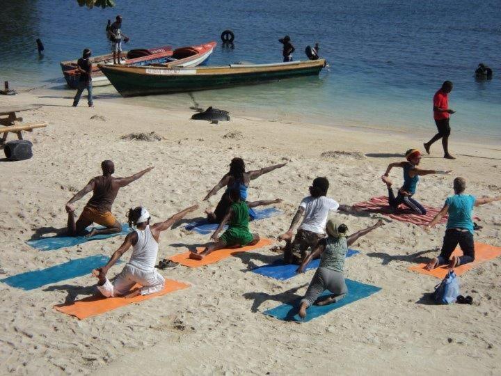 Dolphin Bay Yoga Guest House Drapers Exteriör bild